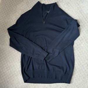 J Crew Navy Casual Sweater